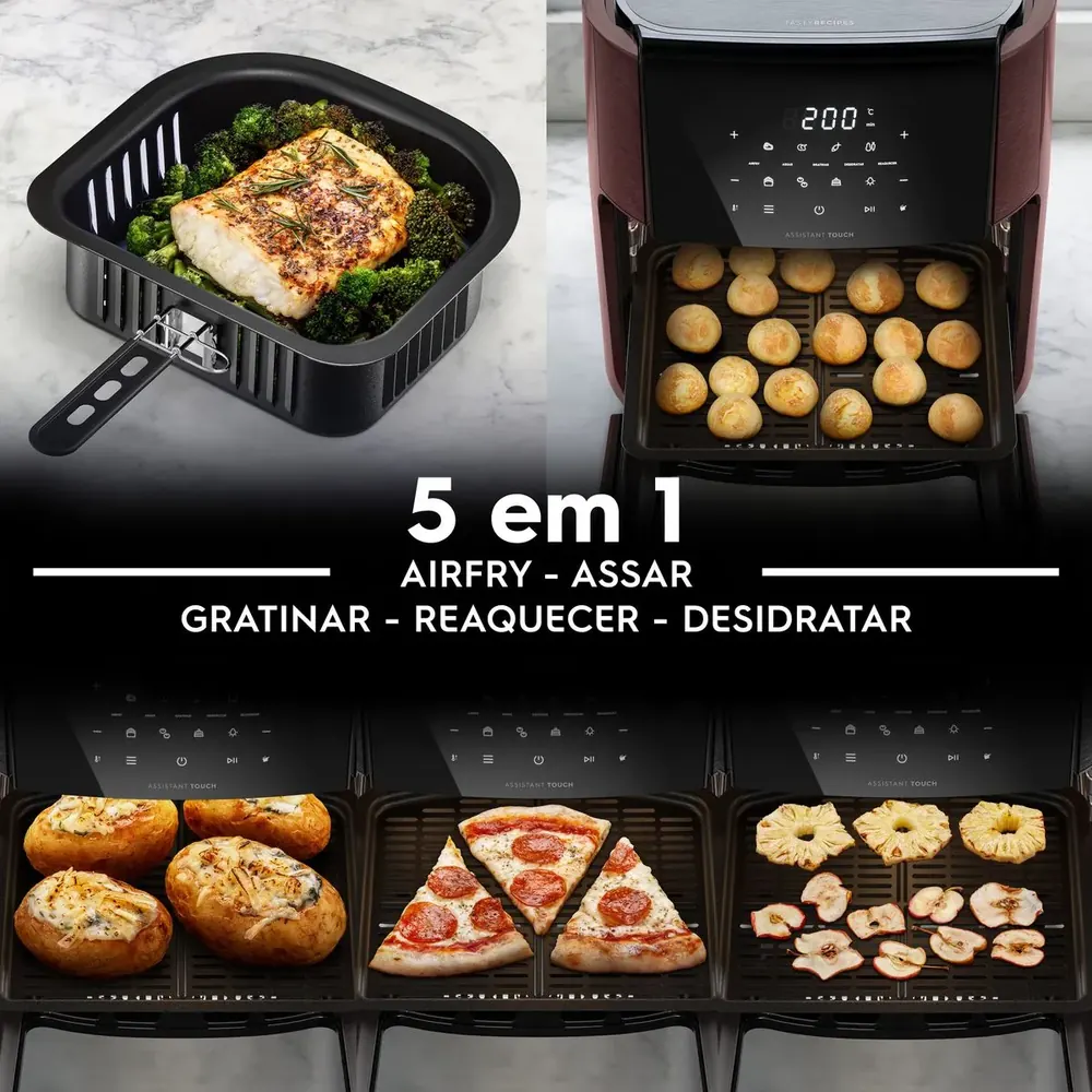 Cinco funções principais da Air Fryer Electrolux Rita Lobo EAF86