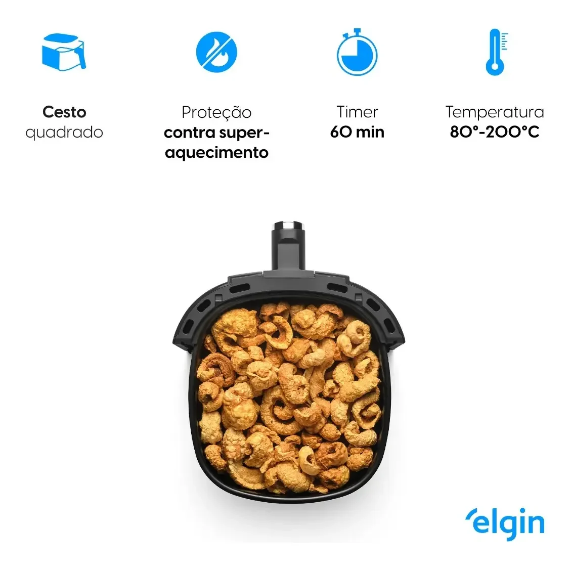 Circulação de ar quente da Elgin Start Fry