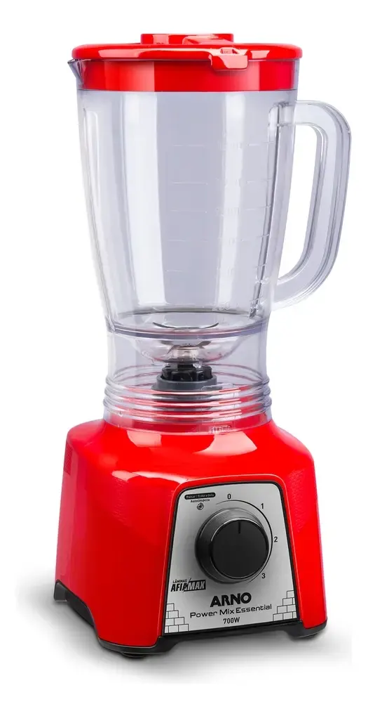 Liquidificador Arno Power Mix Essential Vermelho 700W é Bom? Vale a Pena?