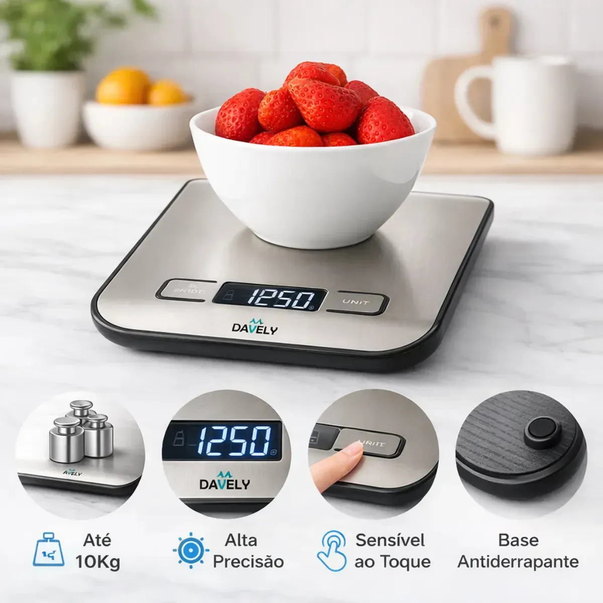 Balança de Cozinha 2kg ou 10kg: Qual Escolher?