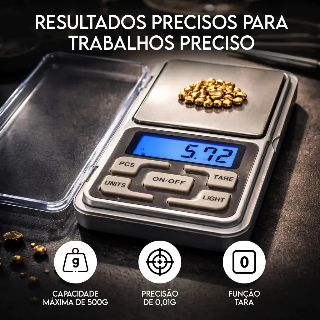 Balança de Cozinha 0,01g é Realmente Precisa?