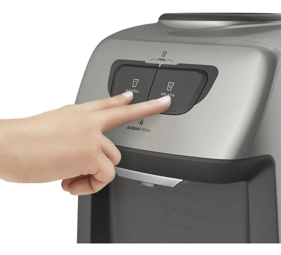 Painel do bebedouro Electrolux AcquaFresh Preto