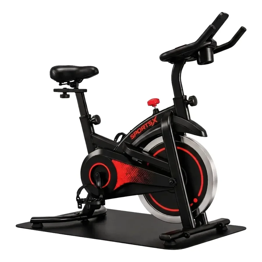 Bicicleta Ergométrica Spinning 150 kg para treino em casa