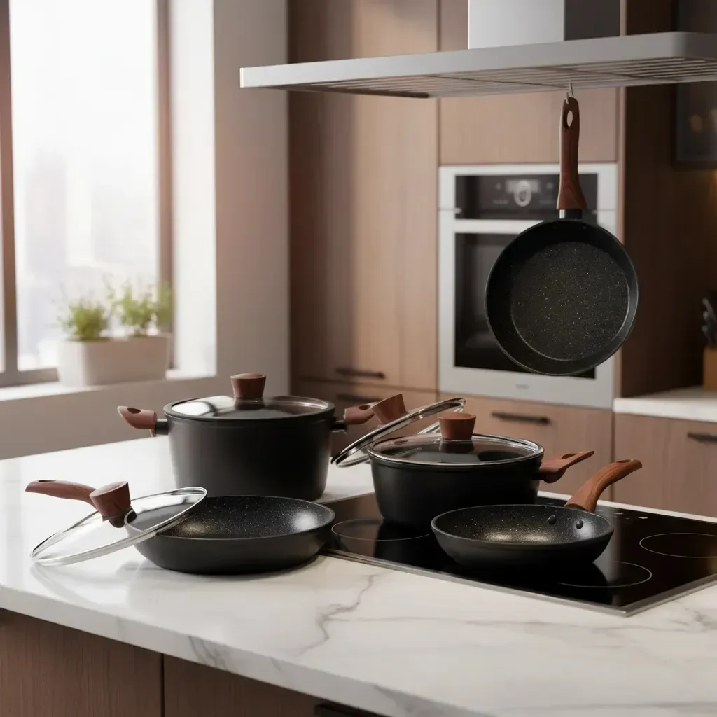Revestimento interno das panelas Brinox Sirius