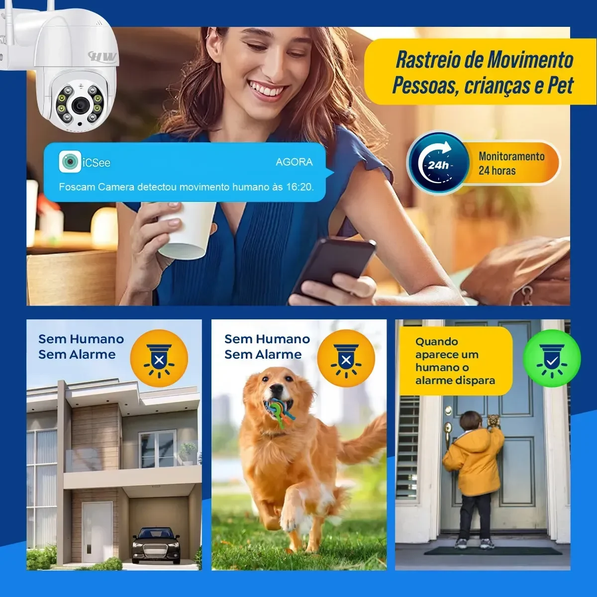 Armazenamento da câmera HW A8