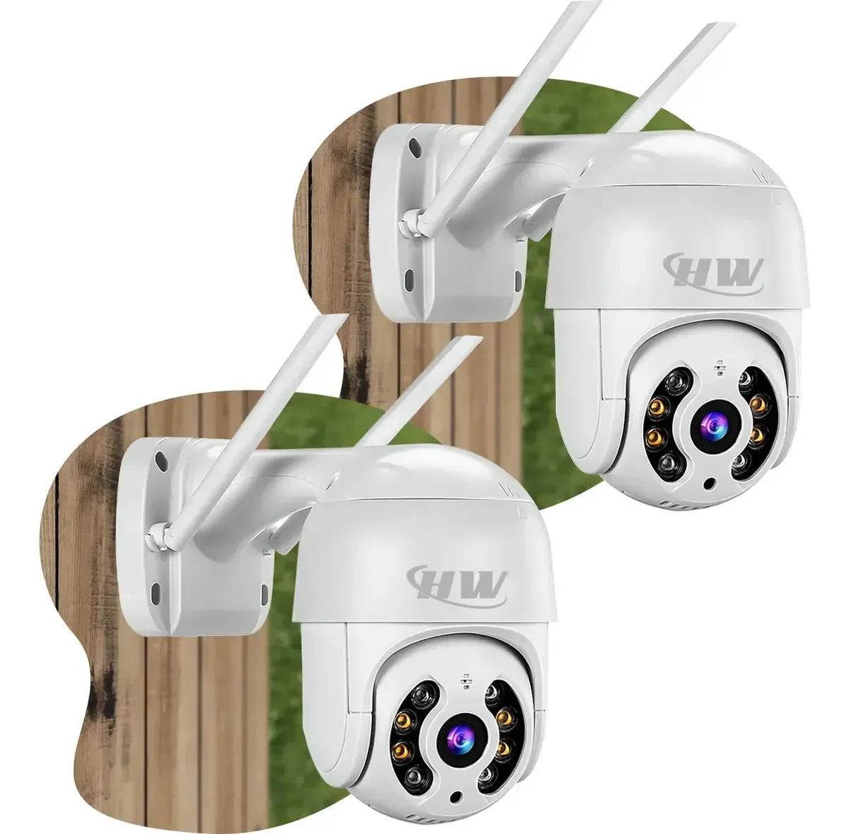 Kit 2 Câmeras de Segurança IP Wi-Fi HW A8 iCSee vale a pena?