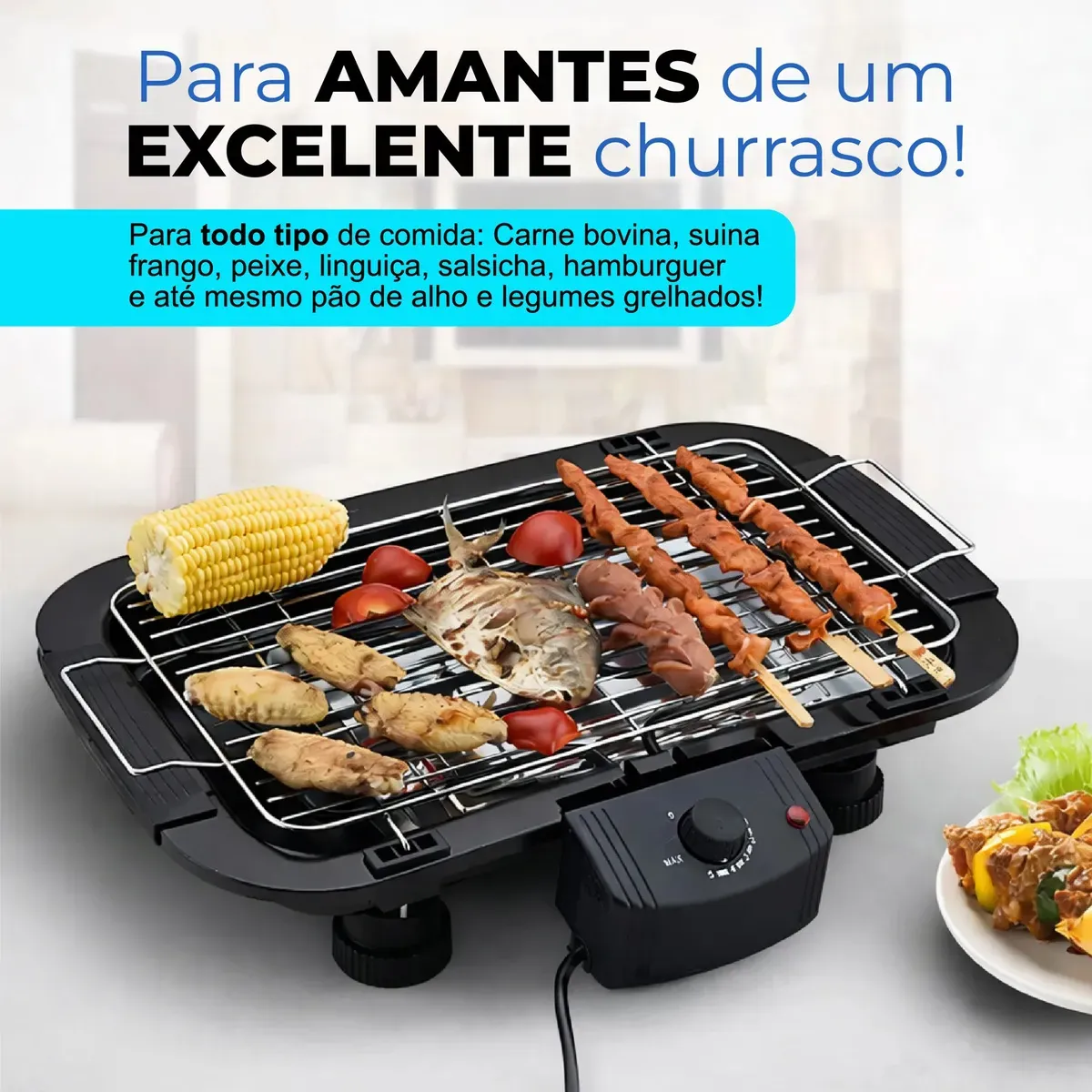 Churrasqueira Elétrica Aero Home Steak Grill 220V é Boa? Vale a Pena?