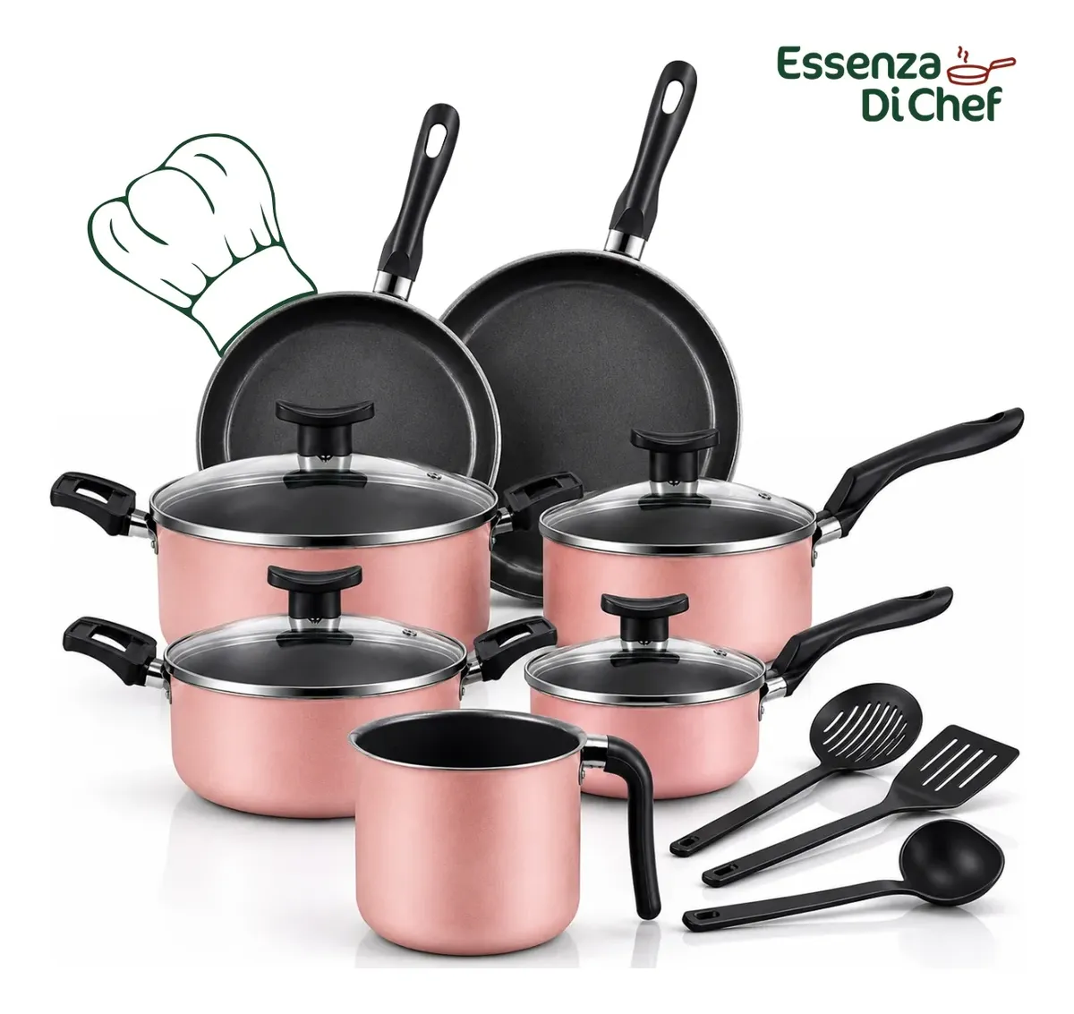 Conjunto de Panelas Antiaderente 10 Peças Essenza Di Chef vale a pena?
