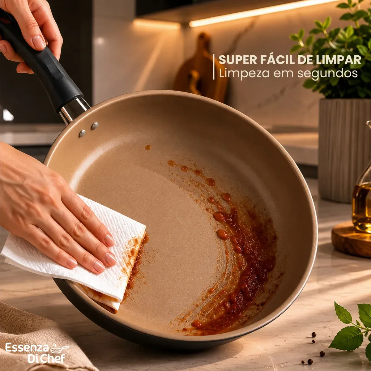 Compatibilidade do conjunto Essenza Di Chef com tipos de fogão