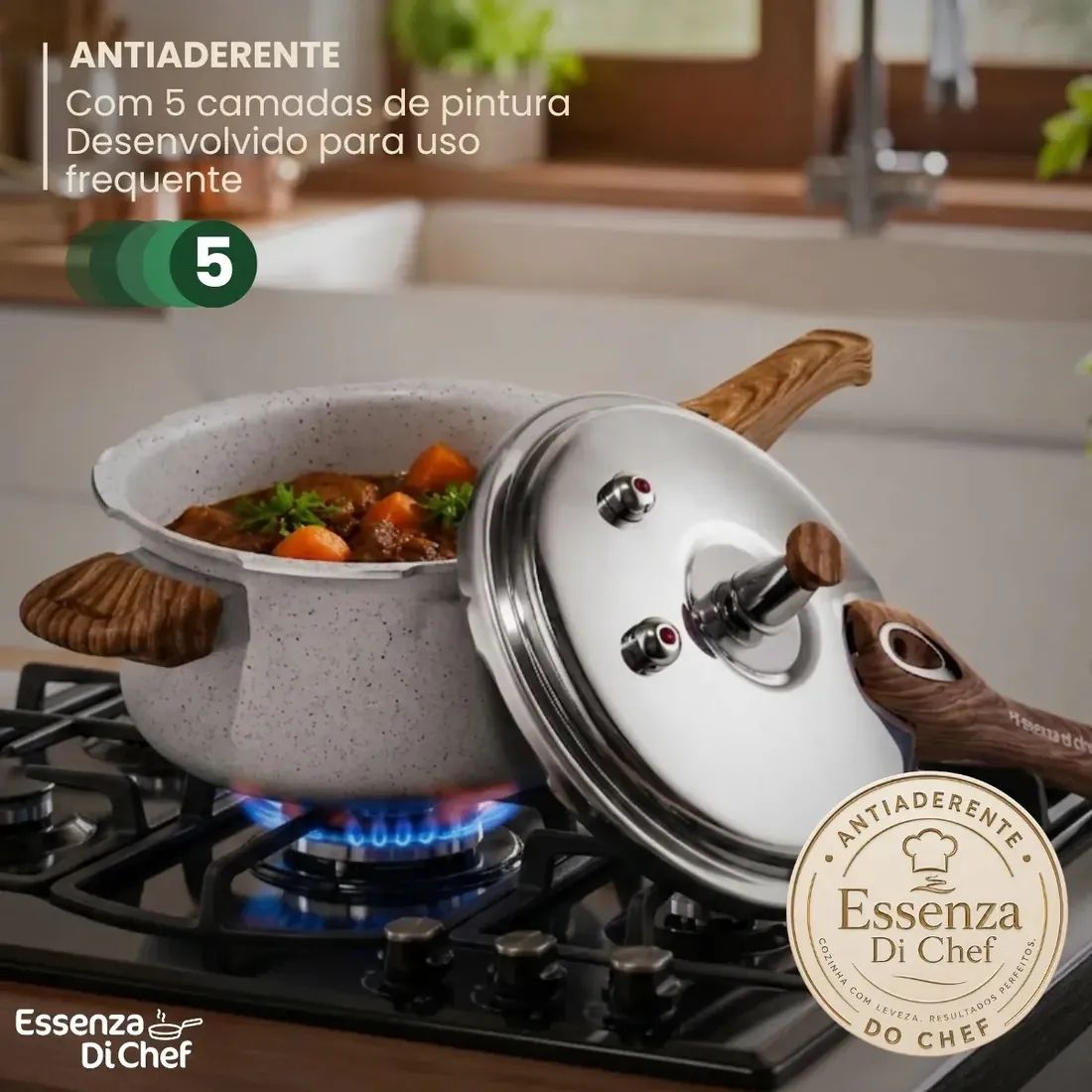 Panela de Pressão Cerâmica Essenza Di Chef Vale a Pena?