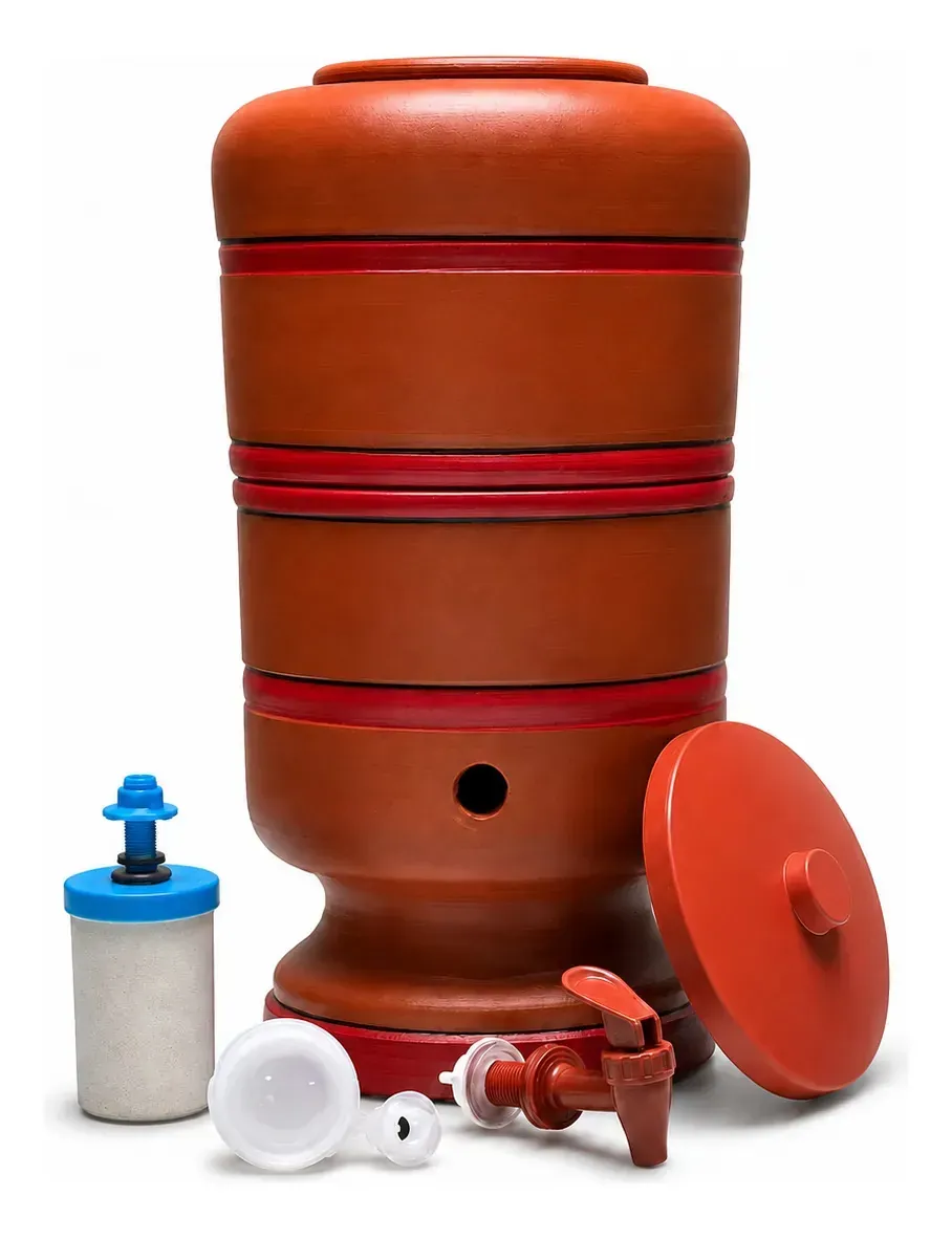 Peças do filtro de barro 6 litros