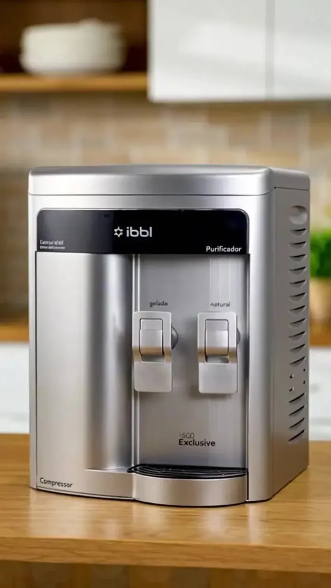 IBBL FR600 Exclusive prata em cozinha
