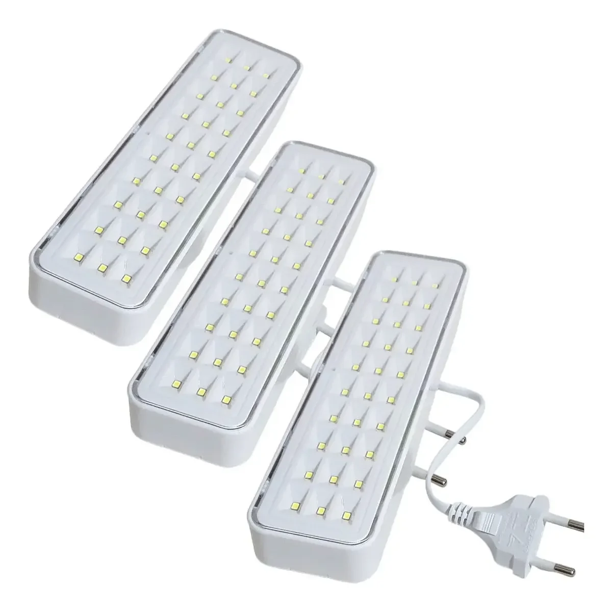 3 Luminárias de Emergência Elgin 30 LEDs valem a pena? Análise completa