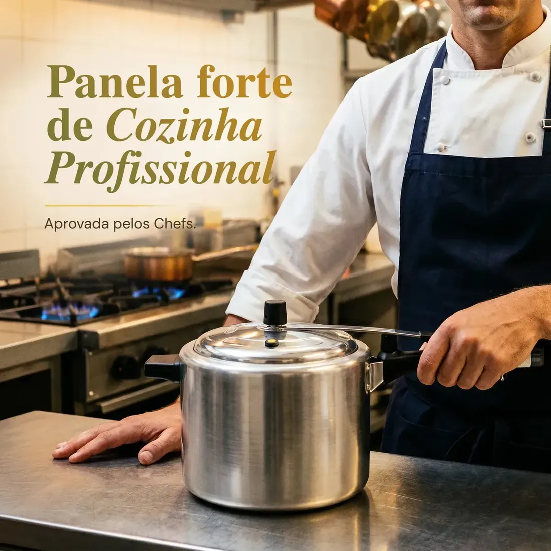 Panela de pressão Amora 7 L Prateada / polida com destaque de segurança