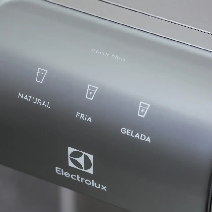 Painel touch do Purificador Electrolux PE11X