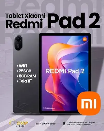 Redmi Pad 2 4GB ou 8GB: Qual Escolher?