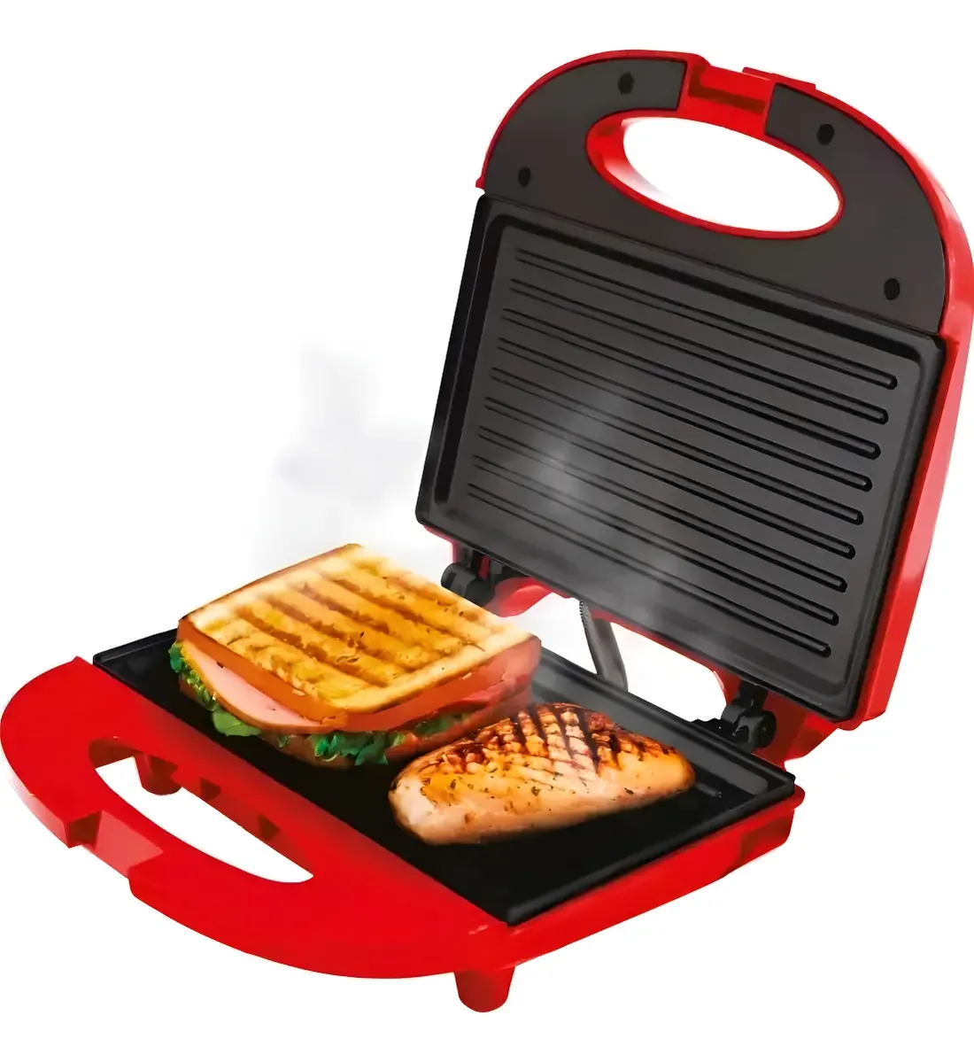 Sanduicheira e Grill Kian 2 em 1 Vermelha 750W é Boa? Vale a Pena?