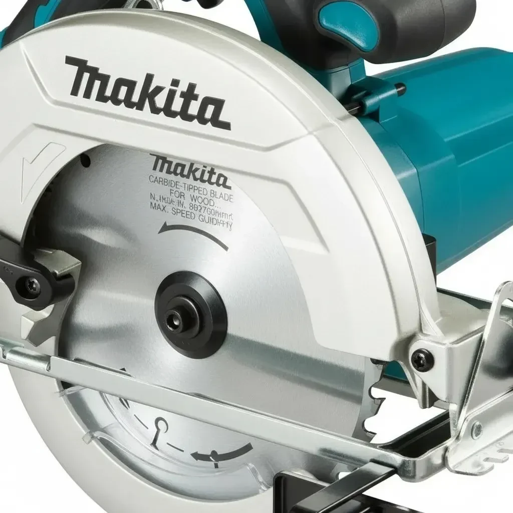 Detalhe do disco da Serra Circular Makita HS7010