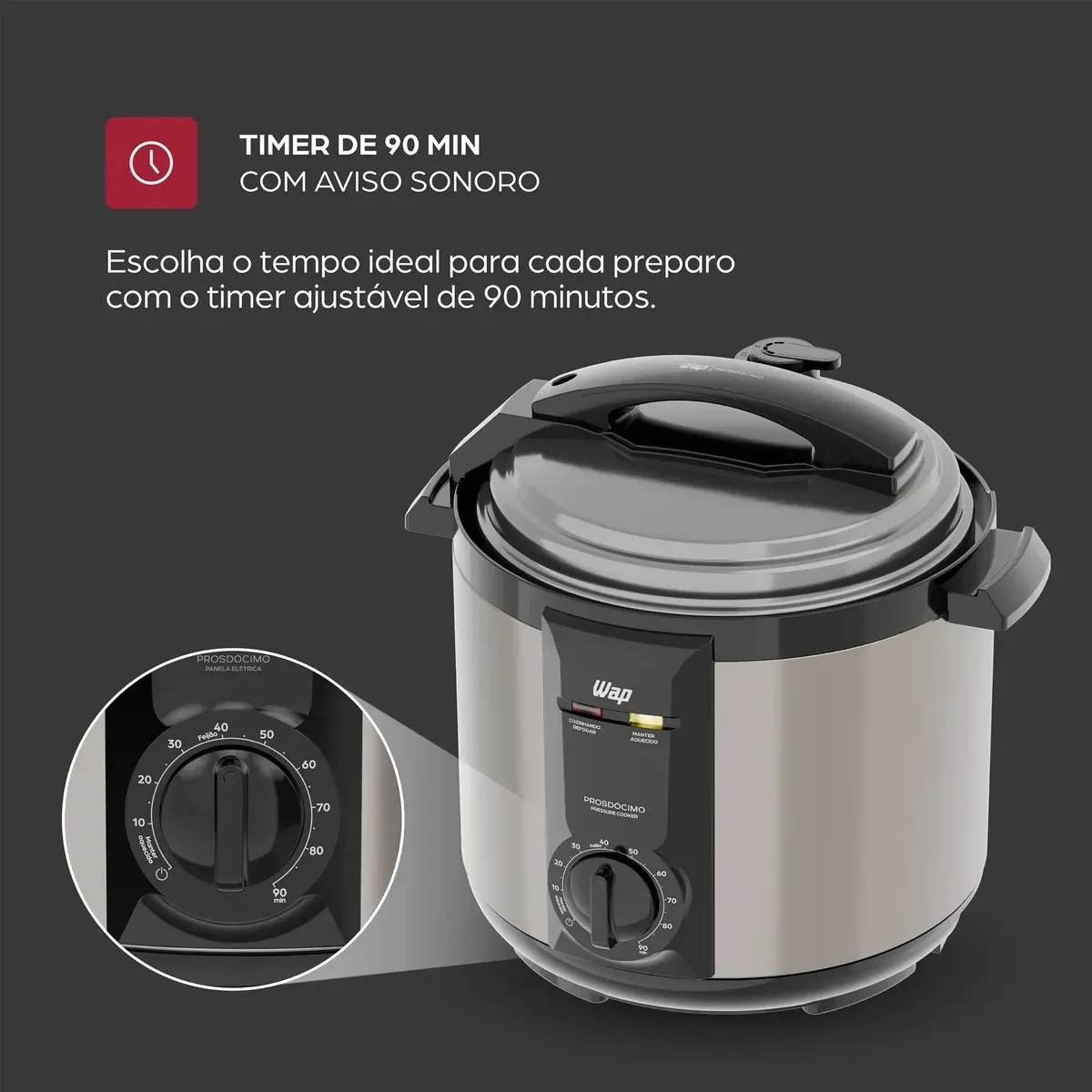 Acessórios da Panela de Pressão Elétrica WAP WPPE2